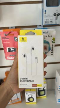 Fone com fio tipo C -  BASEUS
