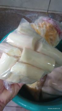 Mandioca congelada 1kg