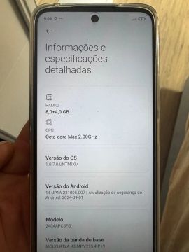 Celular Xiaomi poco m6.