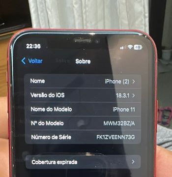 iPhone 11 todo peças originais 1.400 $