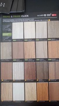Piso laminado a partir R$ 52 o m2.
