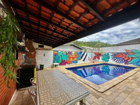 Casa à venda no Albamar em Guarujá | Alfa imóveis Guarujá.