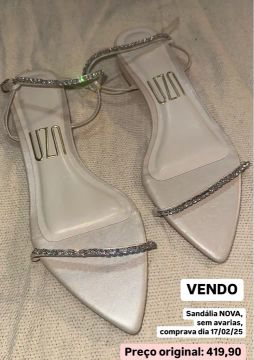 Sandália NOVA marca UZA