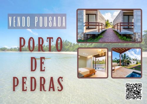 Pousada para Venda em Porto de Pedras, Centro, 15 dormitórios, 12 suítes, 13 banheiros
