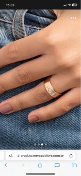 Anel de Infinito em Ouro 18k - Rommanel