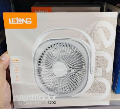 Ventilador de Mesa LE-5702 - Lelong