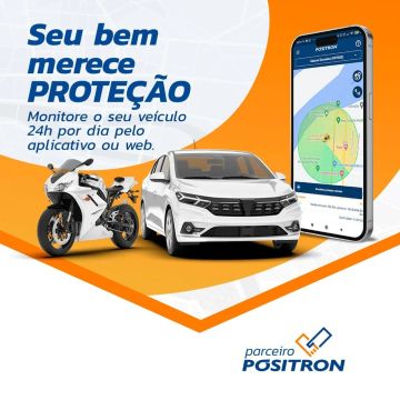 Rastreador Veicular POSITRON - Proteja seu bem!
