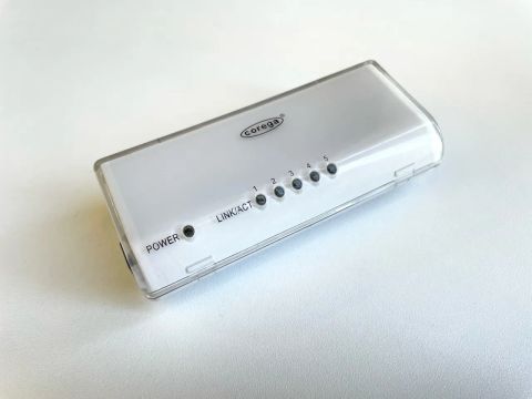 Switch de Rede 5 Portas Corega