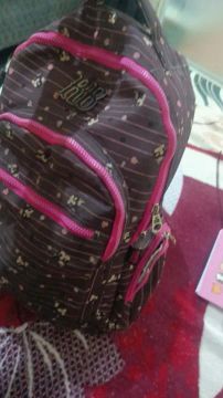 Mochila Rebecca e estojo bonbon modelo antigo