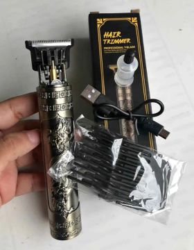 Máquina de Cortar Cabelo Profissional T-Blade - Design Clássico