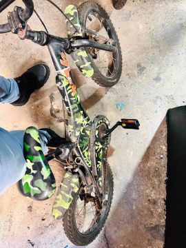 Bicicleta Infantil Camuflada Groove t16 