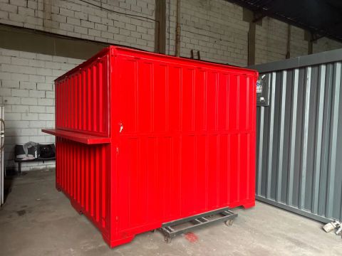 Container llanchonete diversas medidas de modelos