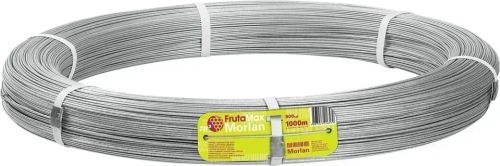 Arame zincado para culturas aéreas, 2,1 mm, 1.000 m, Frutamax, MORLAN