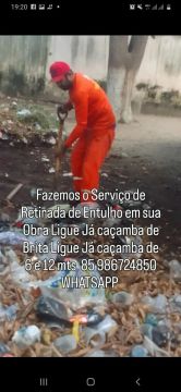 Retiramos o seu Entulho de Construção caçamba de 6 e 12 mts 