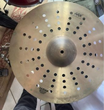 *Brinde*Kit de pratos Domene, Sabian e Zildjian 16,18, 24
