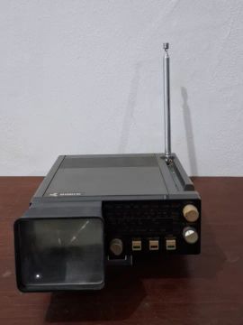 Rádio Portátil Vintage + TV Portátil Robin - Japan 1986