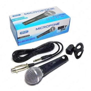 Microfone Profissional Com Fio Kp-m0014 - Knup