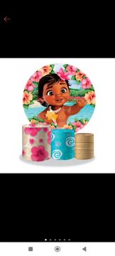 Kit Festa Moana - Decoração Completa