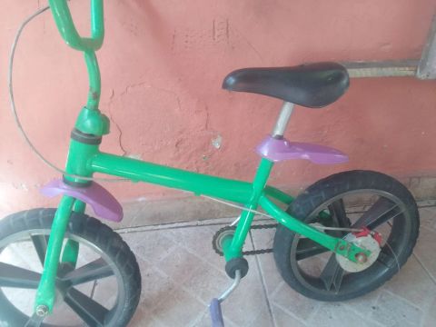 Bicicleta Infantil Verde
