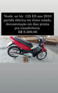 Biz 125 ES 2010 - Partida Elétrica - Documentação OK