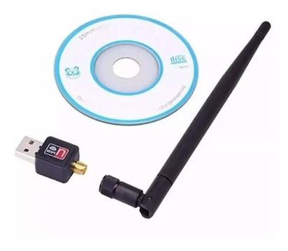 Adaptador Receptor Wireless Usb Wifi 1200mbps Pc E Note<br><br>