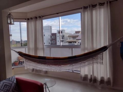 Apartamento para Locação em Imbituba, Village, 2 dormitórios, 1 banheiro, 1 vaga