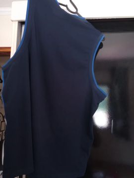 Regata Basquete AND1 Azul - Tamanho G