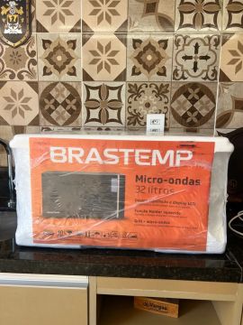microondas brastemp inox 32L