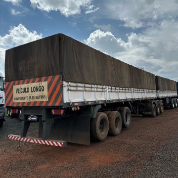 Rodotrem Rodolinea 3x3 com pneu
