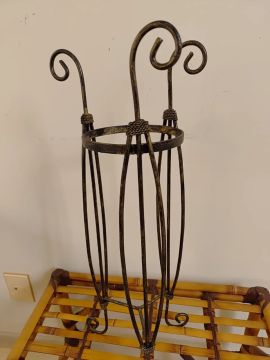 Porta Guarda-chuva enfeite ferro