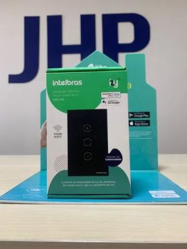 Interruptor Smart Wi-fi Touch Dimmer EWS1101 - 1 Tecla - Loja Física -Parcelamos sem Juros