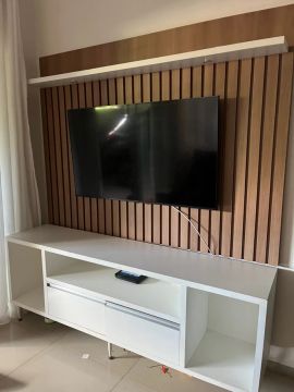Vendo RACK + PAINEL 100% MDF com LED
