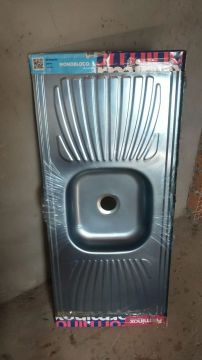 Pia em Aço Inox 120cm Nova 