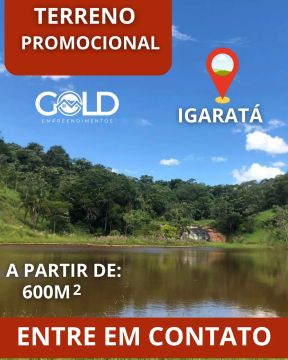 Imóvel para venda com 600 metros quadrados Localizado em Igaratá -SP Bairro: Recanto das á