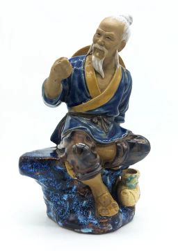 Estatuetas de cerâmica chinesa antiga