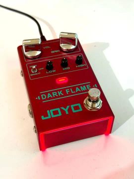 Pedal de Overdrive Joyo Dark Flame Novo