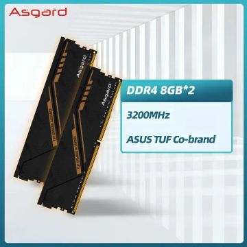 Memória DDR4 Asgard TUF 16gb (2x8gb) 3200mhz - Edicão Limitada