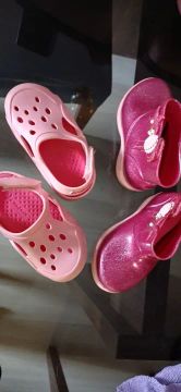 Crocs e bota Infantis - Pacote
