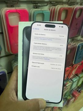 iPhone 15 Pro Max 256gb (SEMINOVO)