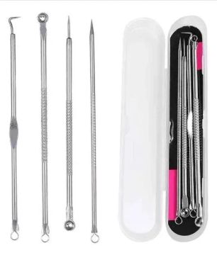 Kit Estojo com Pinças próprias para Remoção de Cravos