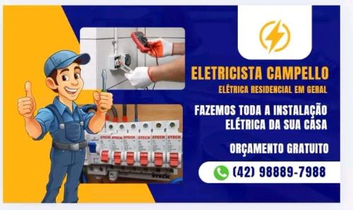 Eletricista residencial