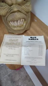 Coleção Iron Maiden - Box Eddie's Head
