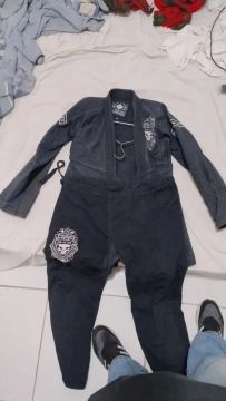 Kimono de Jiu-Jitsu Black Ace a3 preto