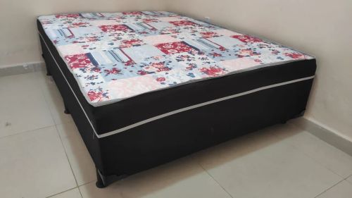 Cama Box Casal com espuma 