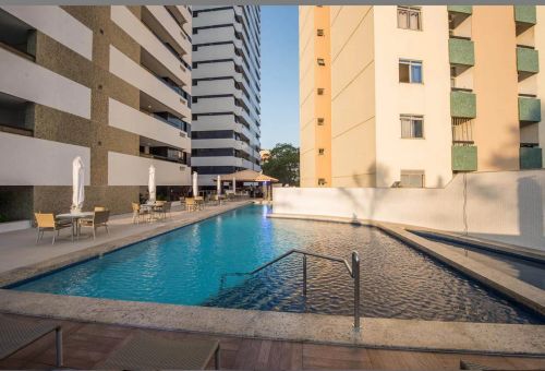 Apartamento MOBILIADO com piscina e lazer completo.