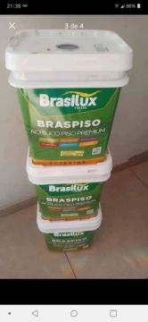 Tinta para piso acrílica Braslux 18L