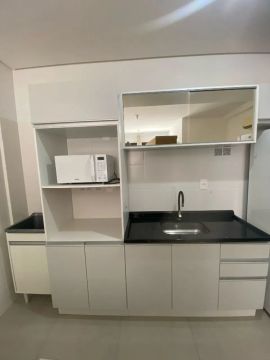 Cozinha MDF Completa Branca Modulada