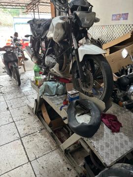 Rampa elevador moto