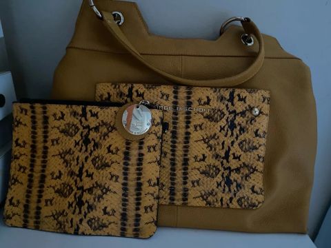 Bolsa de couro Jorge Bischoff