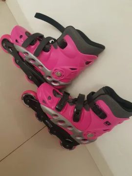 Patins Spectro Rosa - 72MM Abec-5